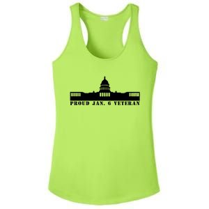 Proud Jan.6 Veteran Ladies PosiCharge Competitor Racerback Tank