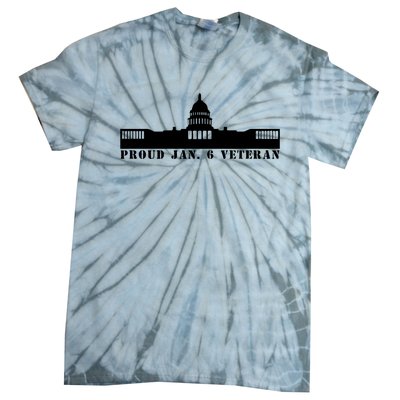 Proud Jan.6 Veteran Tie-Dye T-Shirt