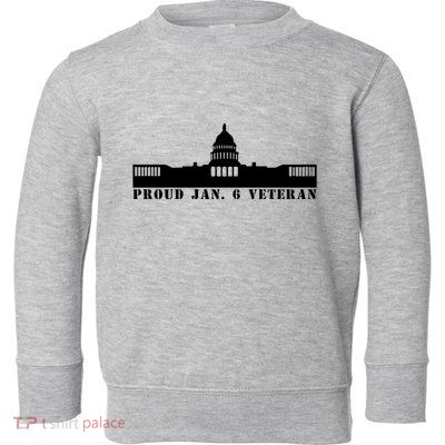 Proud Jan.6 Veteran Toddler Sweatshirt