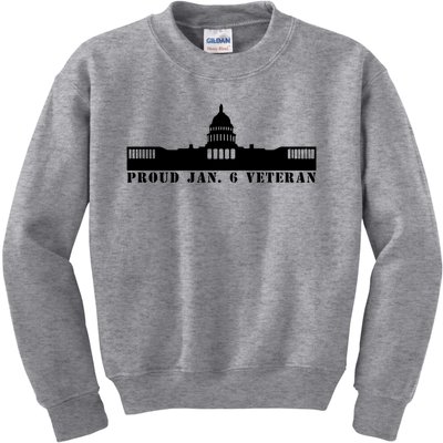 Proud Jan.6 Veteran Kids Sweatshirt