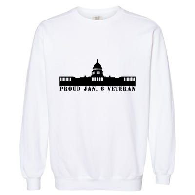 Proud Jan.6 Veteran Garment-Dyed Sweatshirt