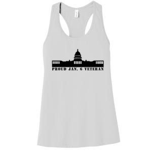 Proud Jan.6 Veteran Women's Racerback Tank