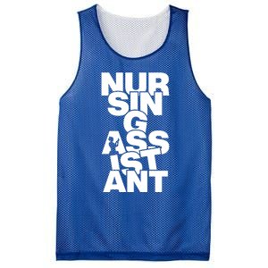 Profession Job Work Nursing Assistant Cute Gift Mesh Reversible Basketball Jersey Tank