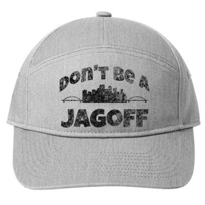 Pittsburgh Jagoff Yinz Funny Yinzer Steel City 412 Home 7-Panel Snapback Hat