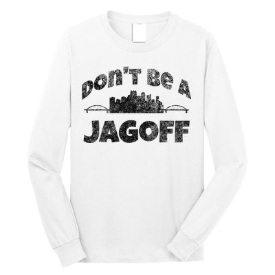 Pittsburgh Jagoff Yinz Funny Yinzer Steel City 412 Home Long Sleeve Shirt