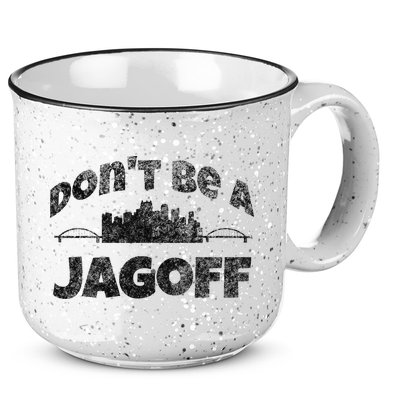 Pittsburgh Jagoff Yinz Funny Yinzer Steel City 412 Home 15oz Campfire Ceramic Mug