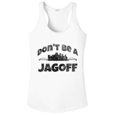 Pittsburgh Jagoff Yinz Funny Yinzer Steel City 412 Home Ladies PosiCharge Competitor Racerback Tank