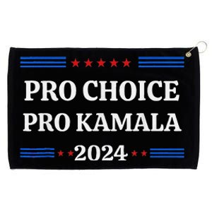 Pro Kamala 2024 Feminist Women Rights Harris Grommeted Golf Towel