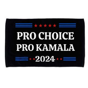 Pro Kamala 2024 Feminist Women Rights Harris Microfiber Hand Towel