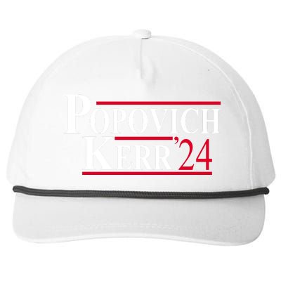 Popovich Kerr 2024 Election Snapback Five-Panel Rope Hat