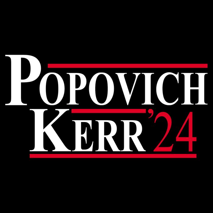 Popovich Kerr 2024 Election Pom Pom 12in Knit Beanie