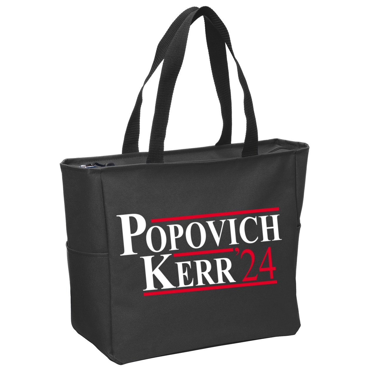 Popovich Kerr 2024 Election Zip Tote Bag