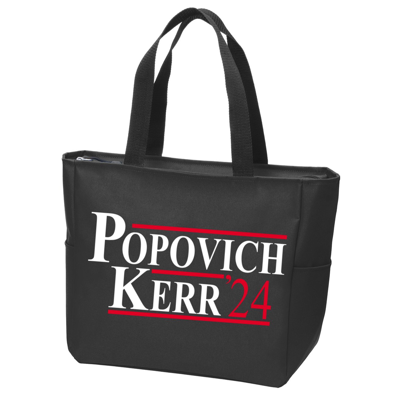 Popovich Kerr 2024 Election Zip Tote Bag