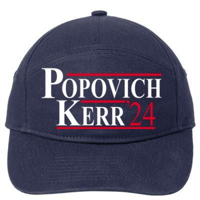 Popovich Kerr 2024 Election 7-Panel Snapback Hat