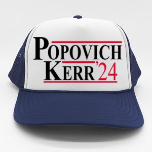 Popovich Kerr 2024 Election Trucker Hat