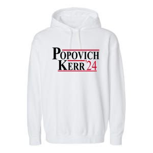 Popovich Kerr 2024 Election Garment-Dyed Fleece Hoodie