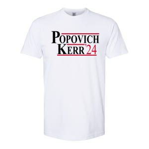 Popovich Kerr 2024 Election Softstyle CVC T-Shirt