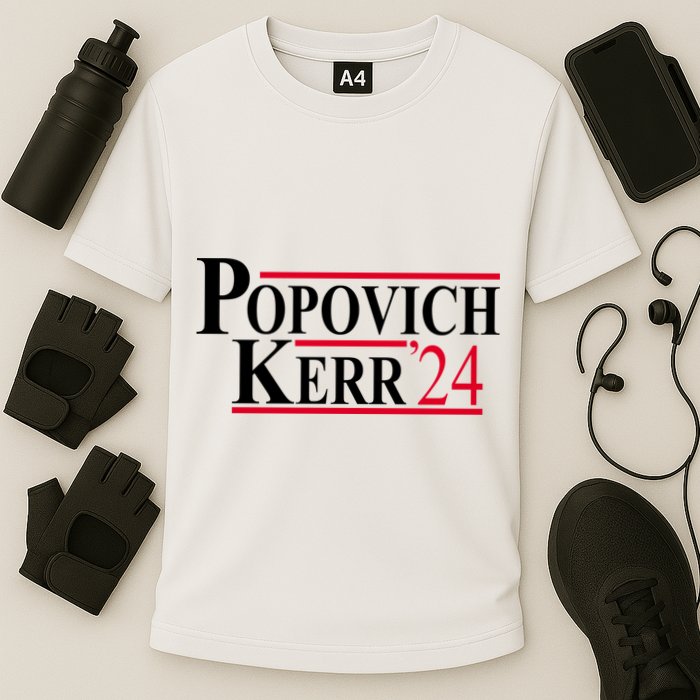 Popovich Kerr 2024 Election Cooling Performance Crew T-Shirt