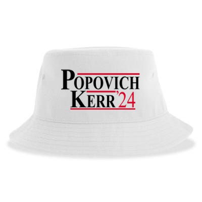 Popovich Kerr 2024 Election Sustainable Bucket Hat