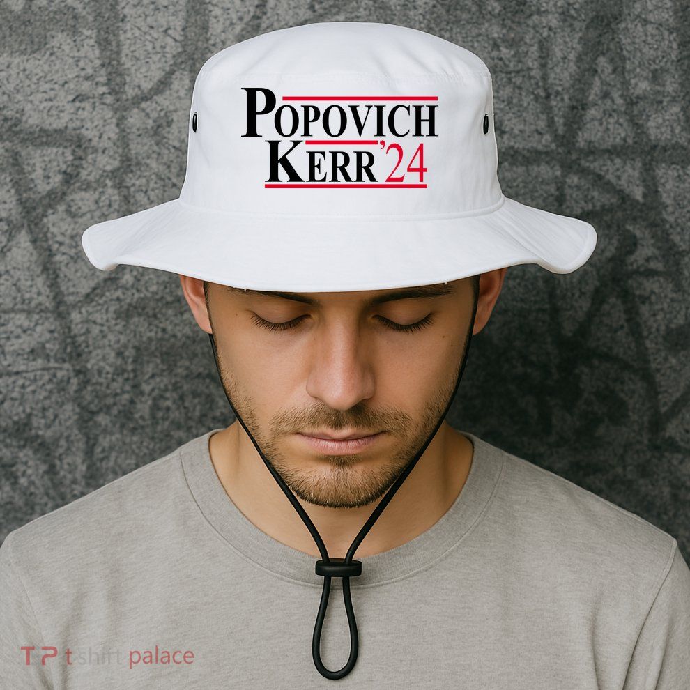 Popovich Kerr 2024 Election Bucket Hat