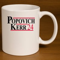 Popovich Kerr 2024 Election 11oz C Handle Ceramic Mug