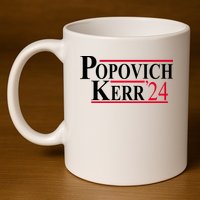 Popovich Kerr 2024 Election 11oz C Handle Ceramic Mug
