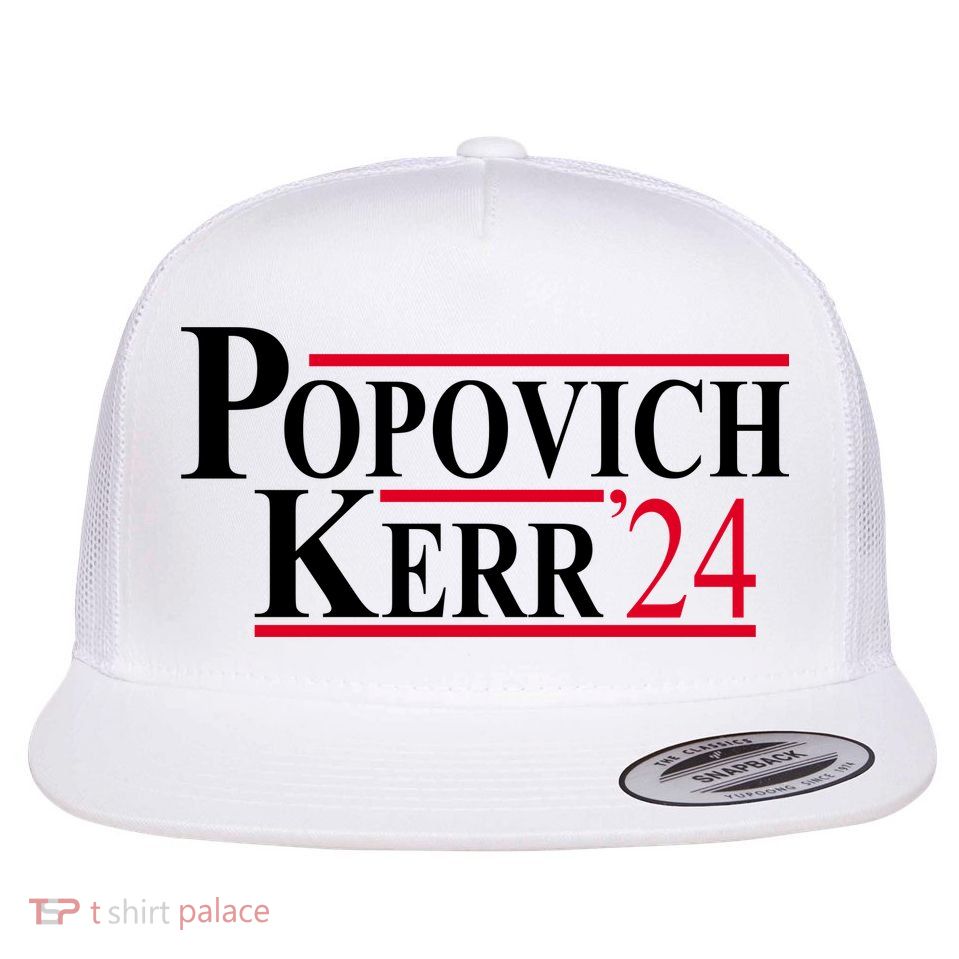 Popovich Kerr 2024 Election Flatbill Hat