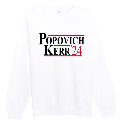 Popovich Kerr 2024 Election Premium Crewneck Sweatshirt