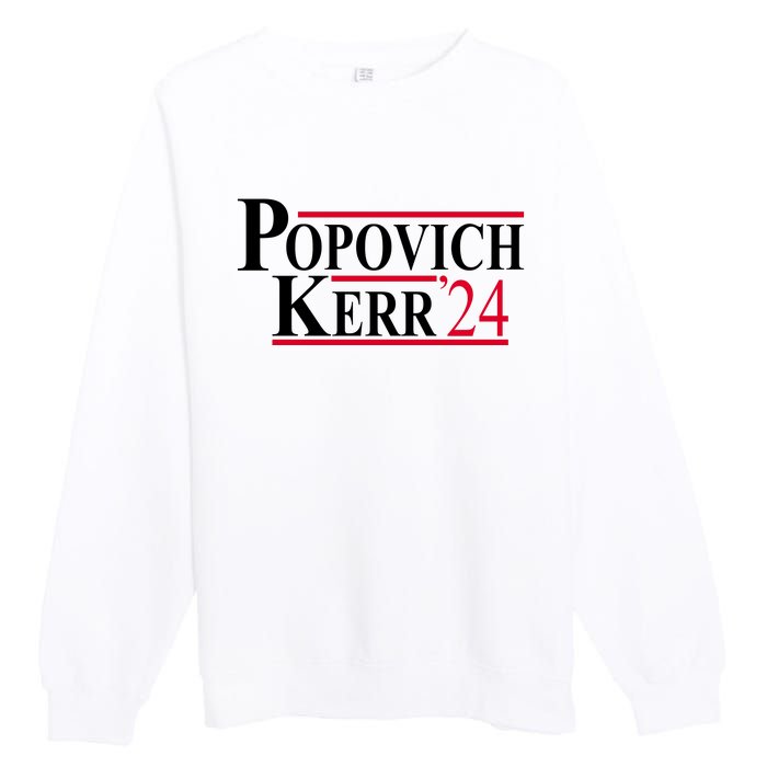 Popovich Kerr 2024 Election Premium Crewneck Sweatshirt