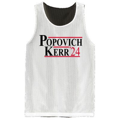 Popovich Kerr 2024 Election Mesh Reversible Basketball Jersey Tank