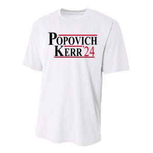 Popovich Kerr 2024 Election Performance Sprint T-Shirt