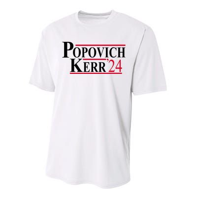 Popovich Kerr 2024 Election Performance Sprint T-Shirt