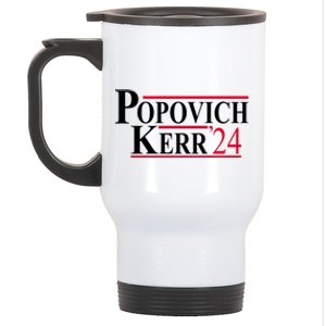 Popovich Kerr 2024 Election Stainless Steel Travel Mug