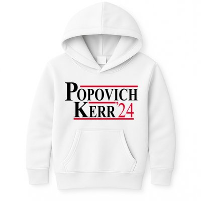 Popovich Kerr 2024 Election Kids Hoodie