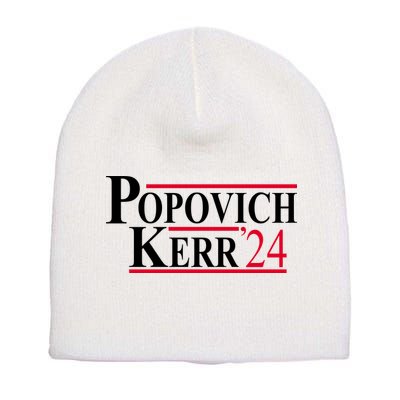 Popovich Kerr 2024 Election Short Acrylic Beanie