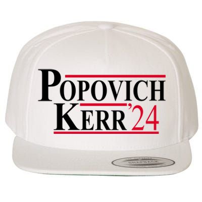 Popovich Kerr 2024 Election Wool Snapback Cap