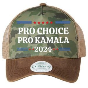 Pro Kamala 2024 Feminist Women Rights Harris Legacy Tie Dye Trucker Hat