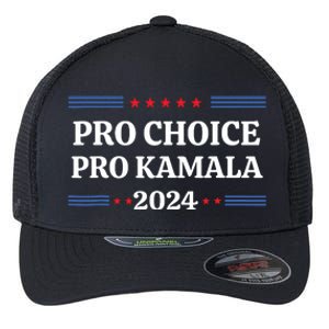 Pro Kamala 2024 Feminist Women Rights Harris Flexfit Unipanel Trucker Cap