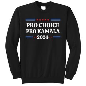 Pro Kamala 2024 Feminist Women Rights Harris Sweatshirt