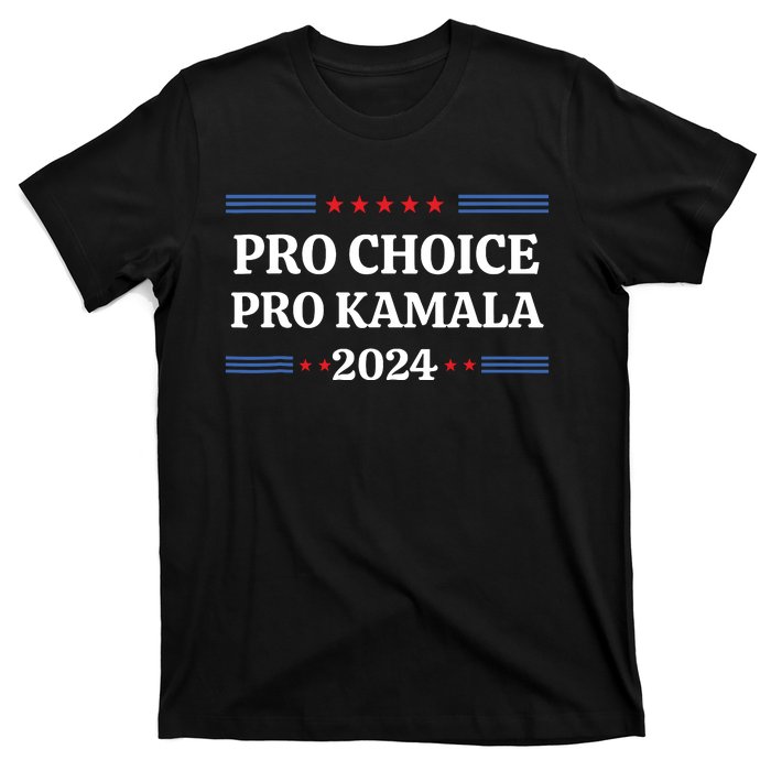 Pro Kamala 2024 Feminist Women Rights Harris T-Shirt