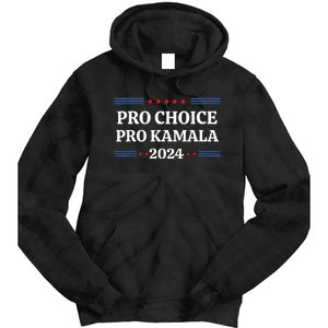 Pro Kamala 2024 Feminist Women Rights Harris Tie Dye Hoodie