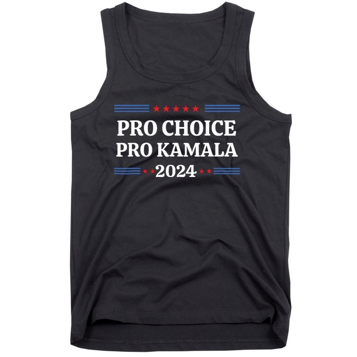 Pro Kamala 2024 Feminist Women Rights Harris Tank Top