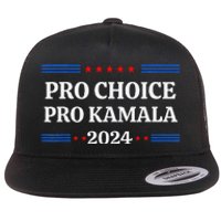 Pro Kamala 2024 Feminist Rights Harris Flat Bill Trucker Hat