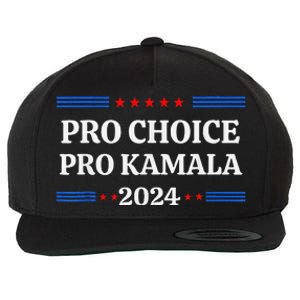 Pro Kamala 2024 Feminist Rights Harris Wool Snapback Cap