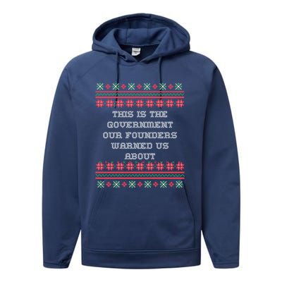 President Kam A La Santa Trump Biden Ugly Christmas Gift Performance Fleece Hoodie