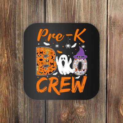 Pre K Boo Crew Teacher Student Halloween Pre Kindergarten Coaster