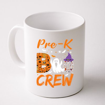 Pre K Boo Crew Teacher Student Halloween Pre Kindergarten Coffee Mug