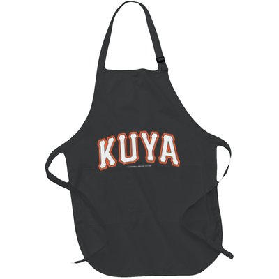 Philippines Kuya. Best Brother Full-Length Apron With Pockets