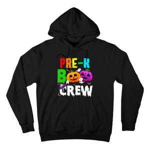 Pre K Boo Crew Funny Halloween Costume Teachers Hoodie