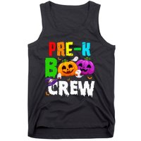 Pre K Boo Crew Funny Halloween Costume Teachers Tank Top